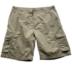 REI Mens Cargo Shorts Size 38 Outdoors Fishing Hiking Casual Khaki Tan Camping